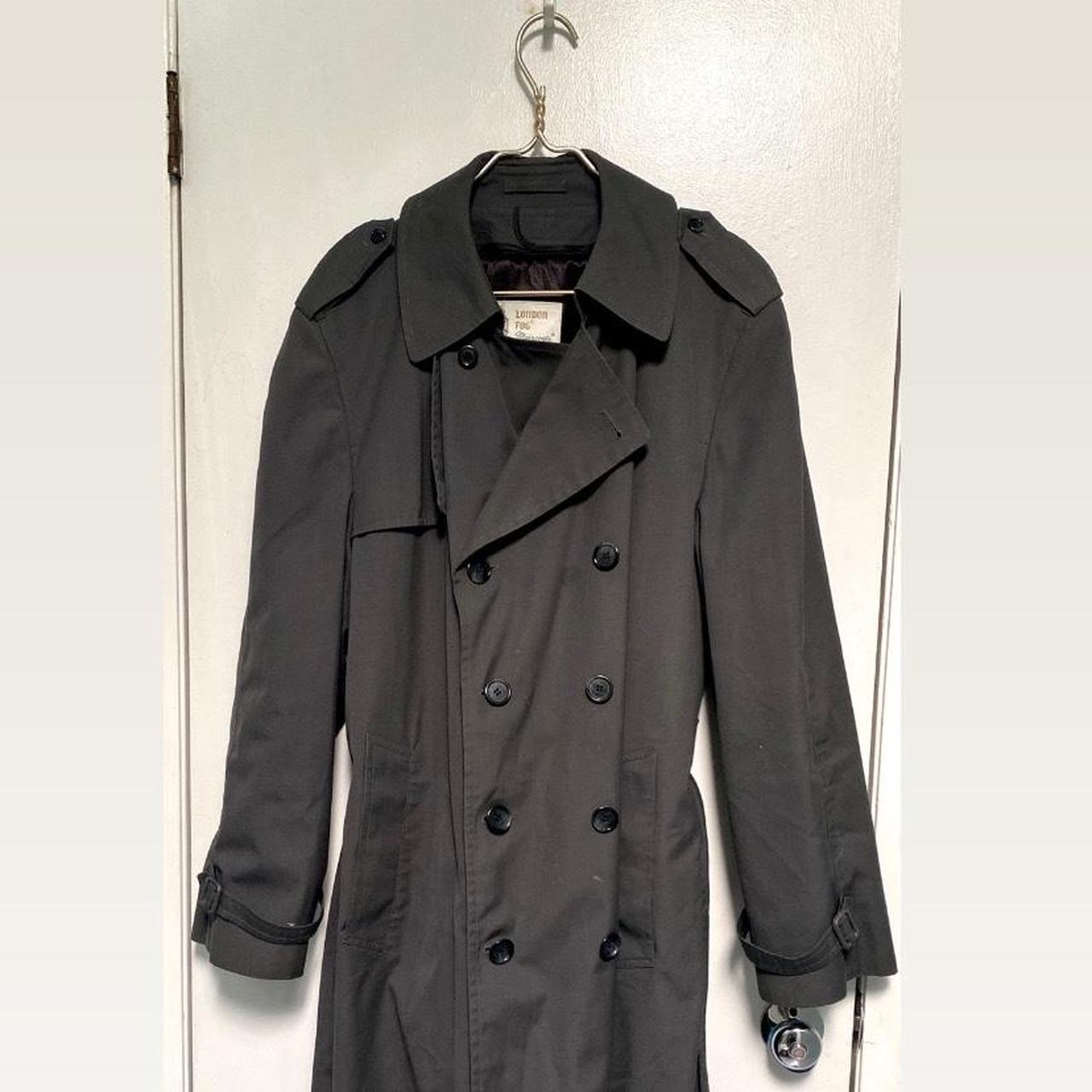 London fog clearance grey trench coat