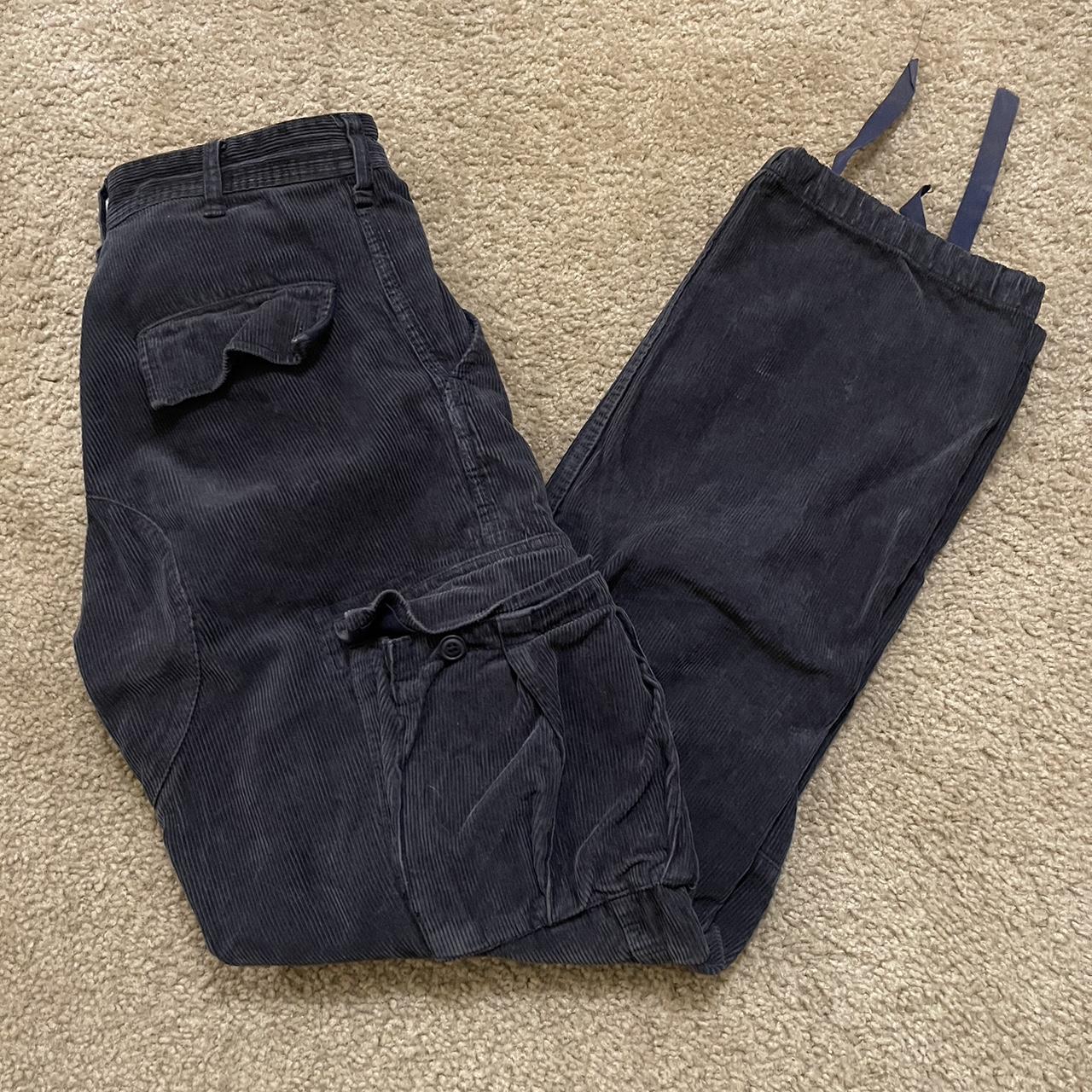 rare brandy melville/john galt corduroy cargo pants,... Depop