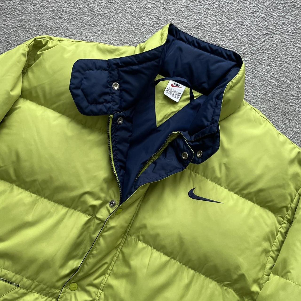 mens grey nike puffer coat