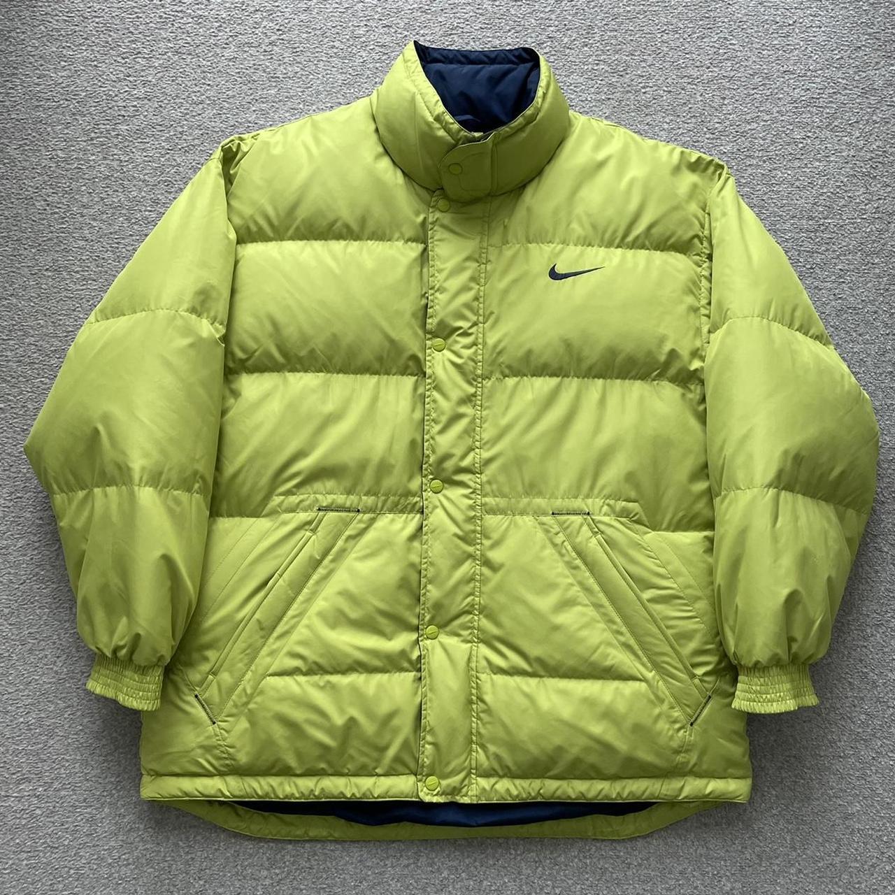 mens grey nike puffer coat