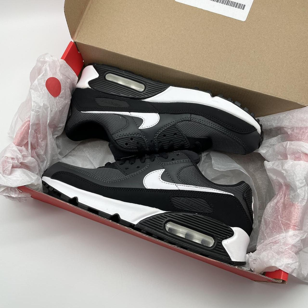 mens nike air max 90 black trainers
