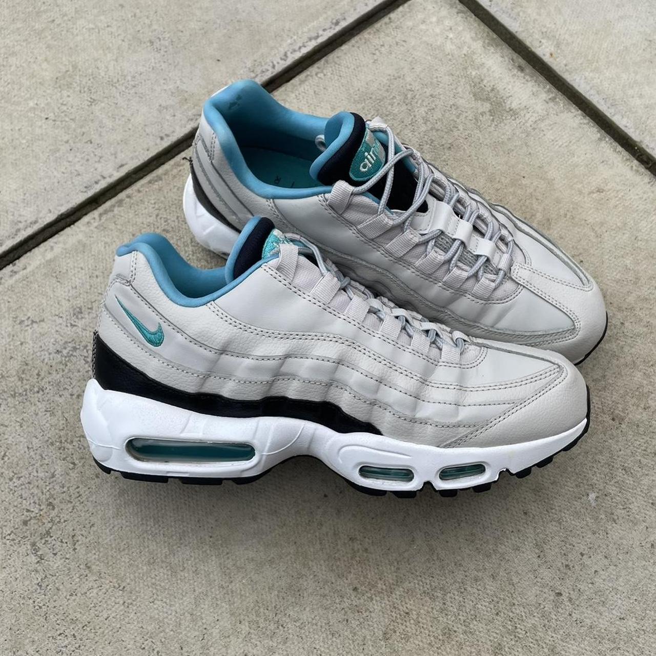 Nike air max shop 95 light bone/sport turq/black/white