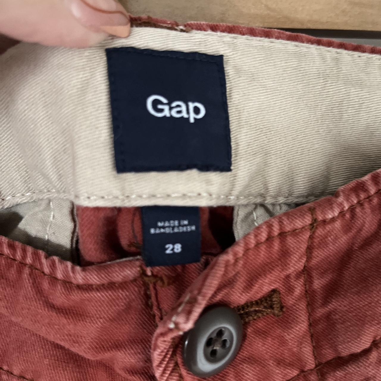 Mens gap cargo shorts size 28 Depop