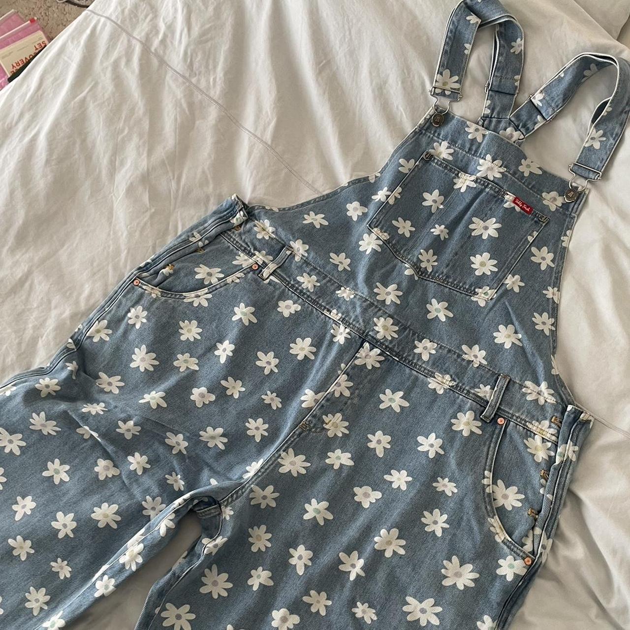 Teddy Fresh outlet Daisy Overalls Large