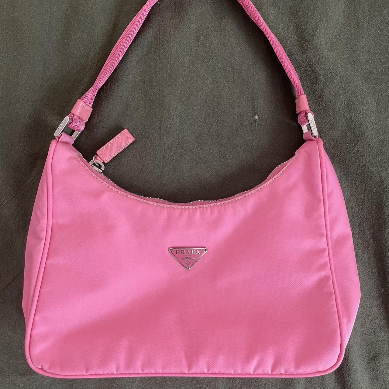 Prada Women's Pink Shoulder Bags