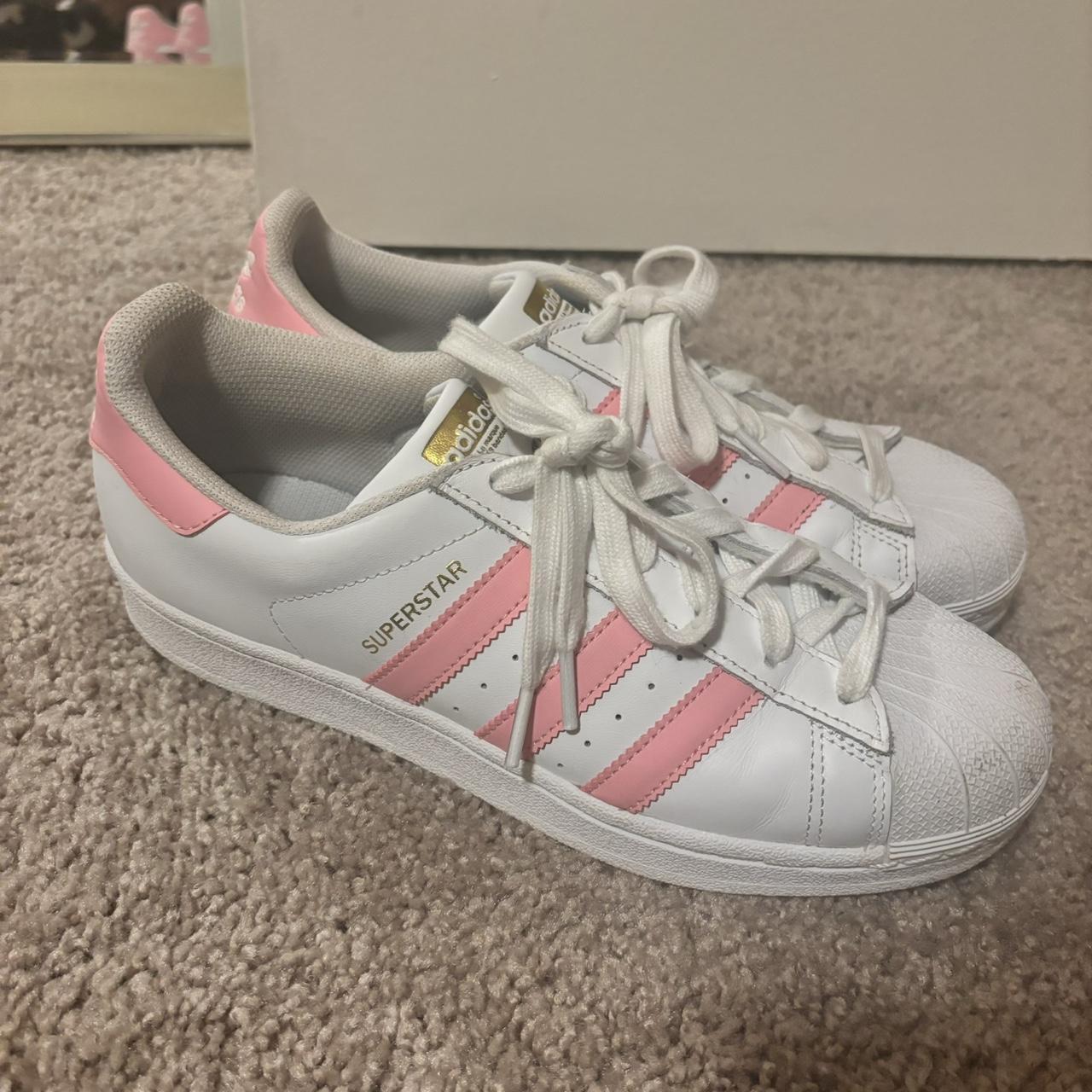 Adidas superstar pink size 7 best sale