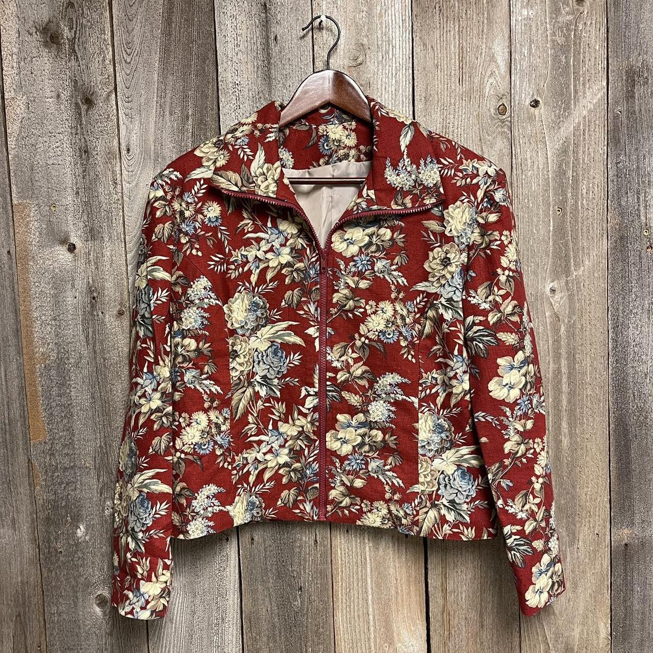 Urban outfitters floral on sale jacket