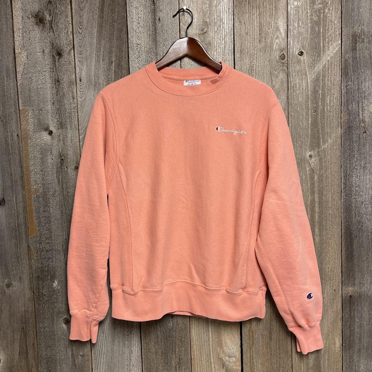 Salmon champion sale sweatshirt