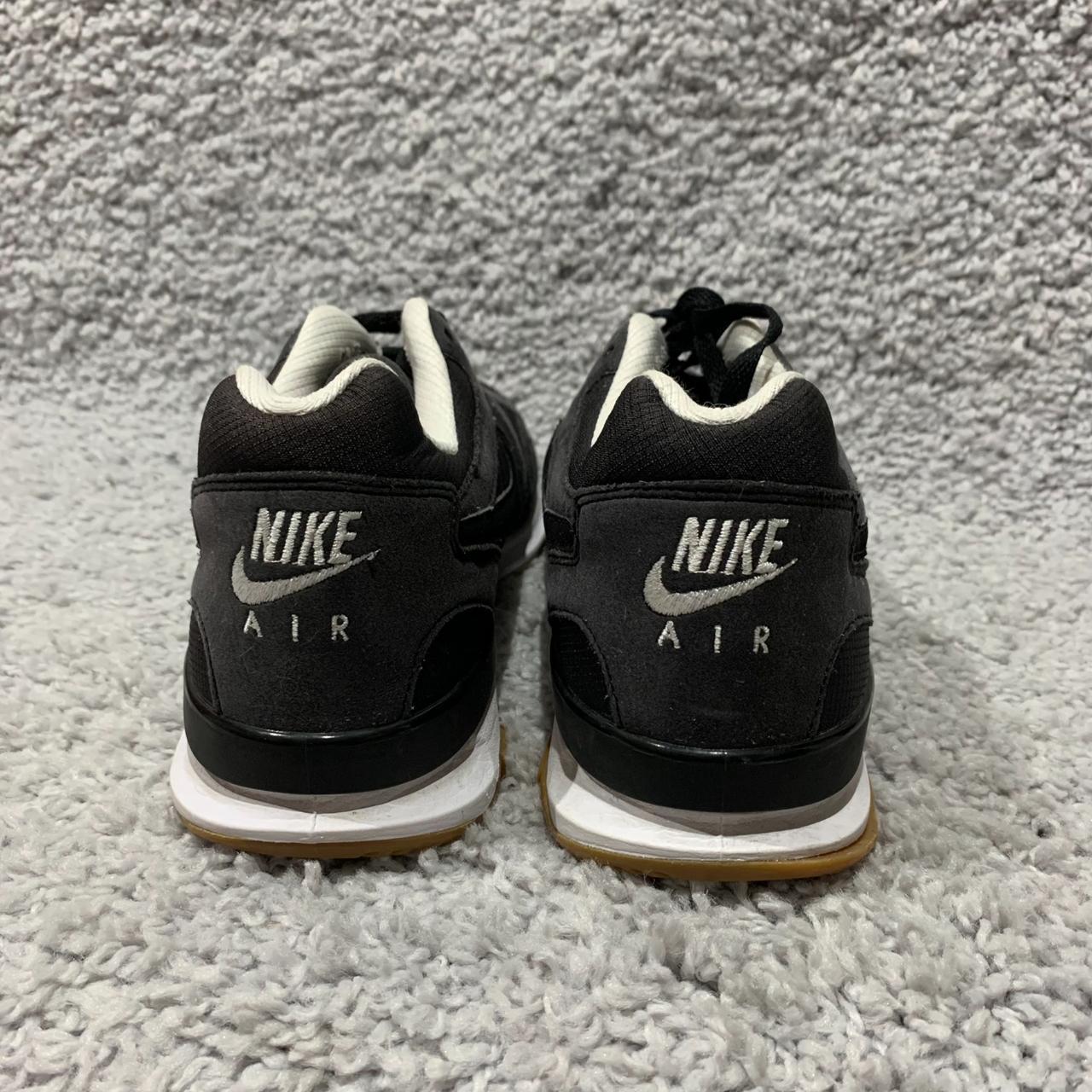 nike beige suede air pegasus trainers