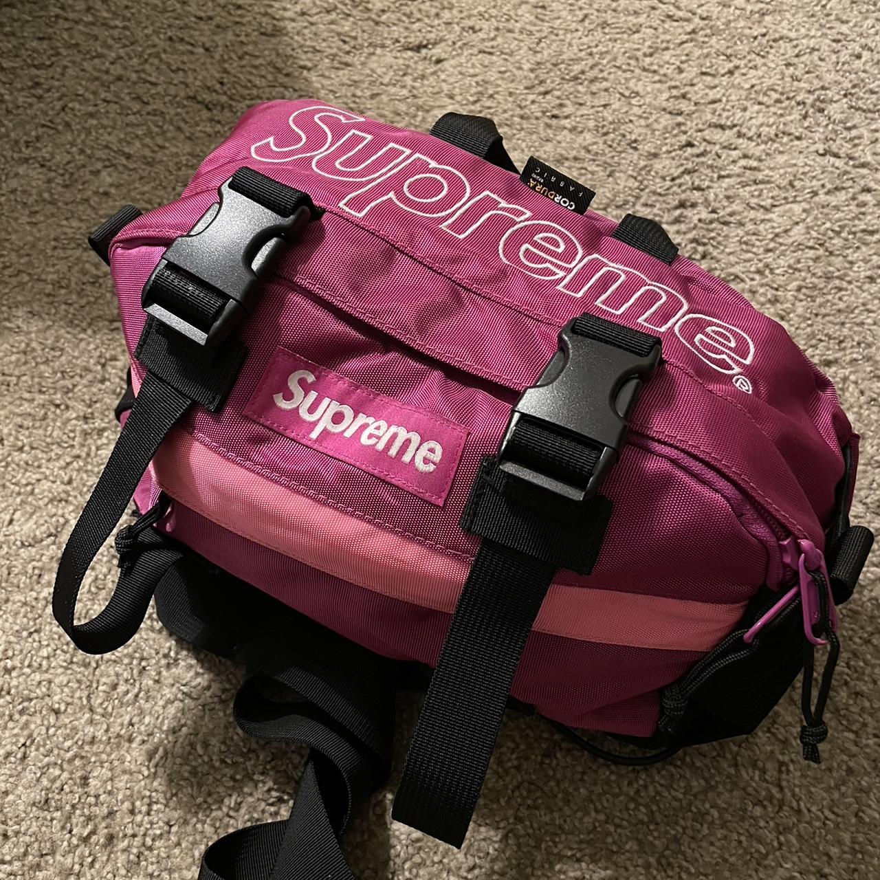 Supreme Waist/Shoulder Bag Magenta FW19 *shows...