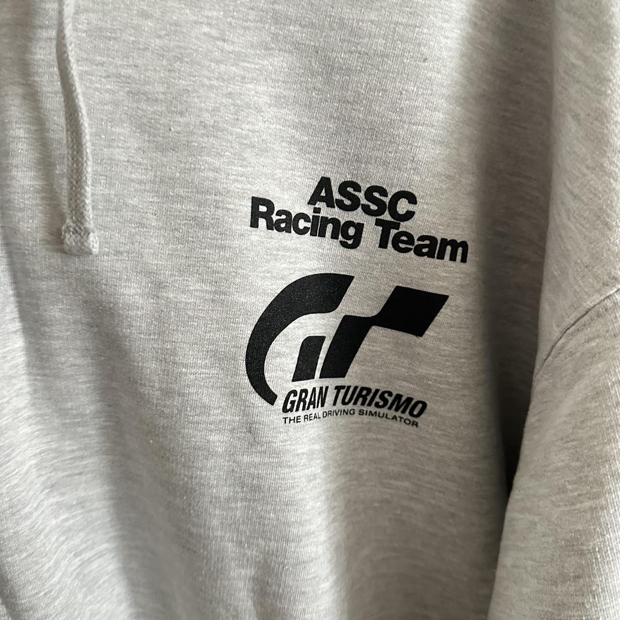 ASSC X Gran Turismo Grey Hoodie Size XXL #assc... - Depop