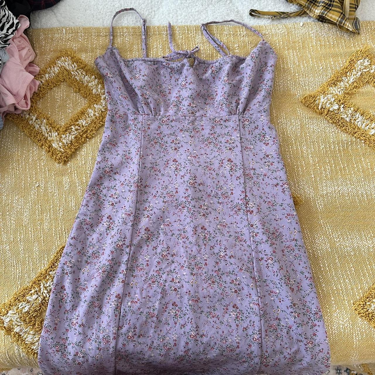 purple brandy melville dress - Depop