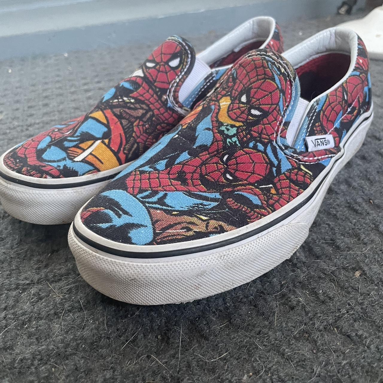 Spider man shoes on sale vans