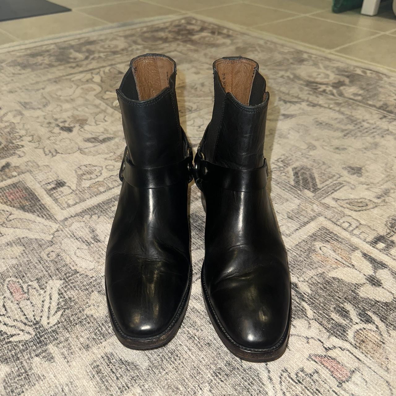 TRENDING Frye Dara Harness Chelsea Boot 7.5 Depop