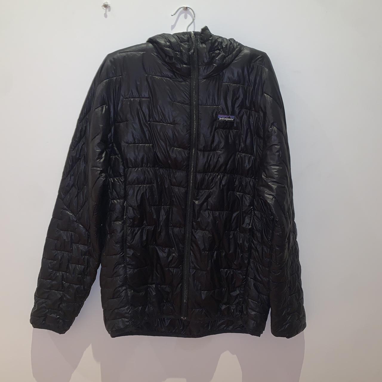 Black Patagonia Jacket Size M Great jacket in... Depop