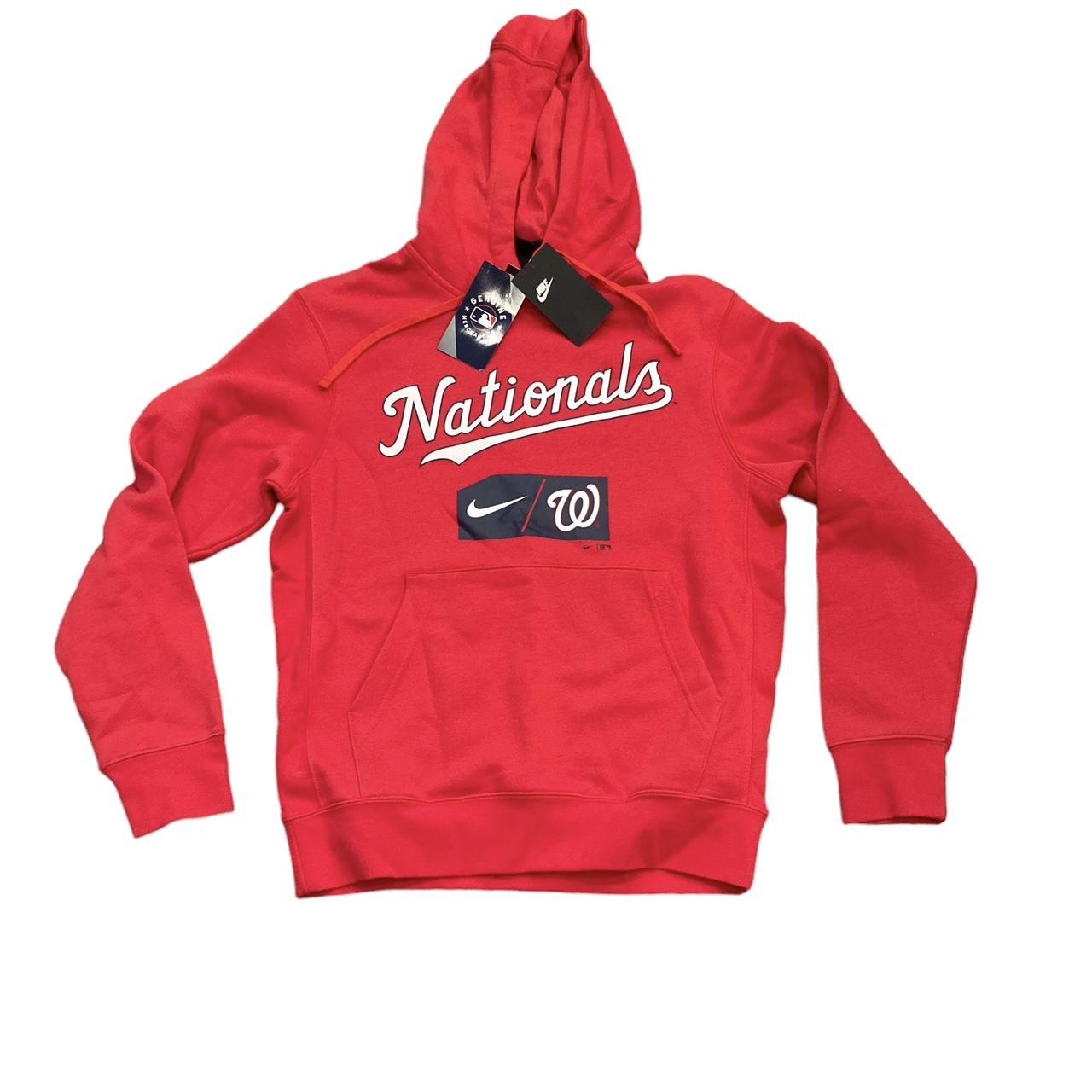 Nike Washington nationals hoodie Like new worn only - Depop