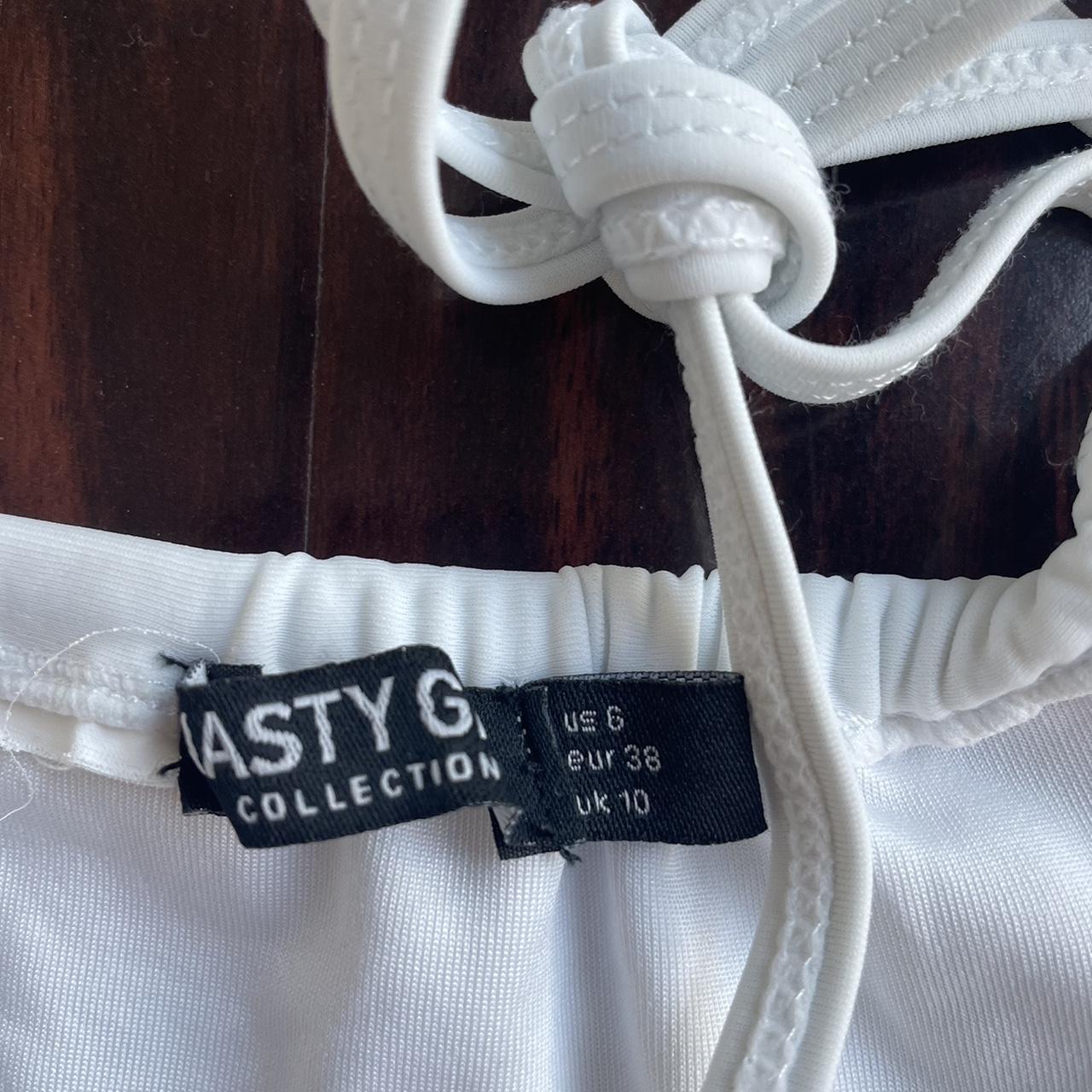 Nasty Gal Women's White Bikinis-and-tankini-sets | Depop