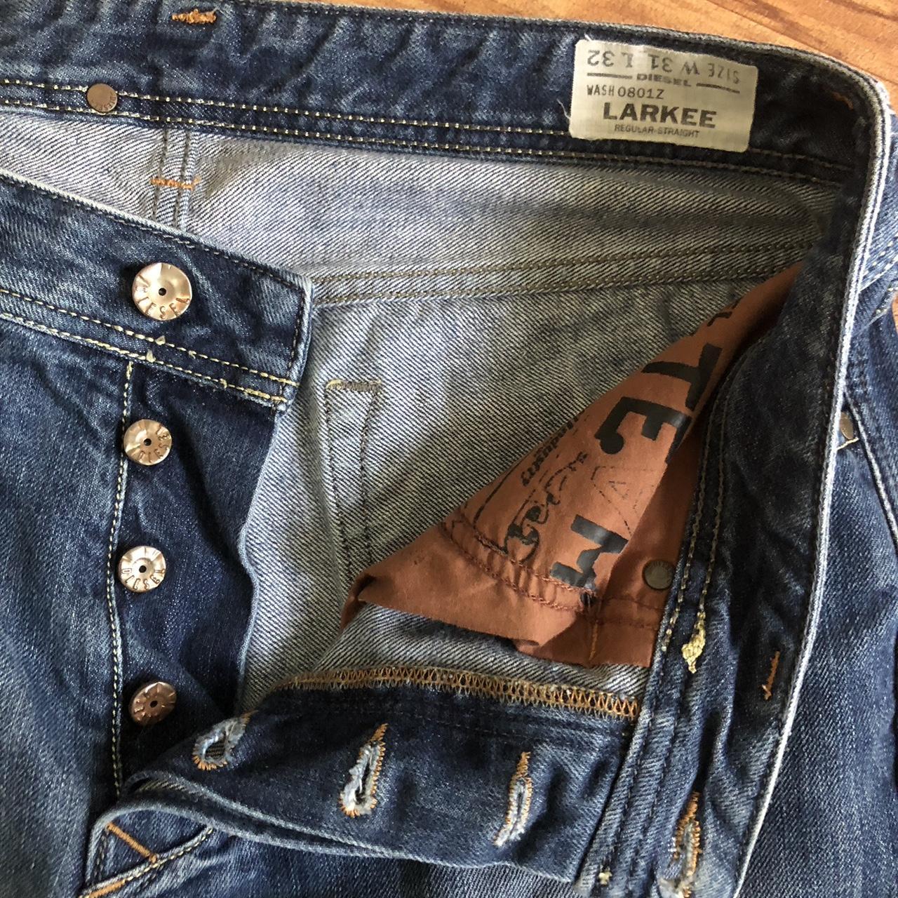 Diesel Denim Pants used tagged 31x32 made in... - Depop