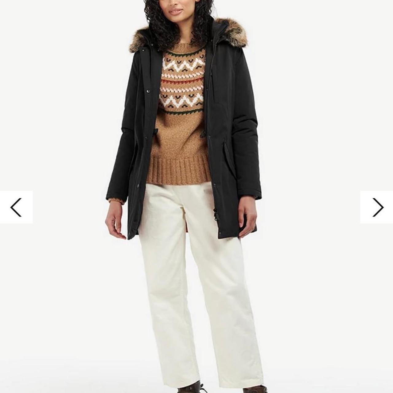 Mens Parka Faux Fur Hood Asos Winter Coats Sale Barbour Maya