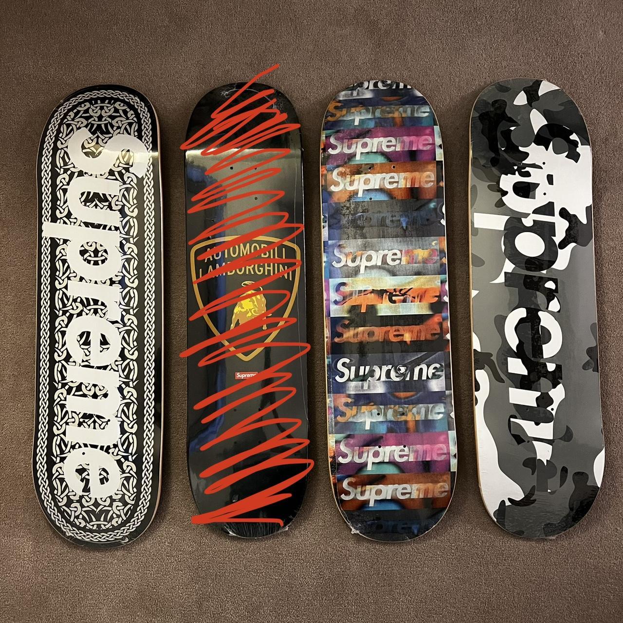 3 Supreme Skate Decks for sale. 🔥. - 1x Black... - Depop