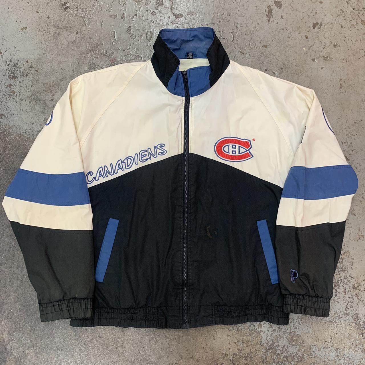 vintage 90s NHL Canadiens hockey logo spell out pro... - Depop