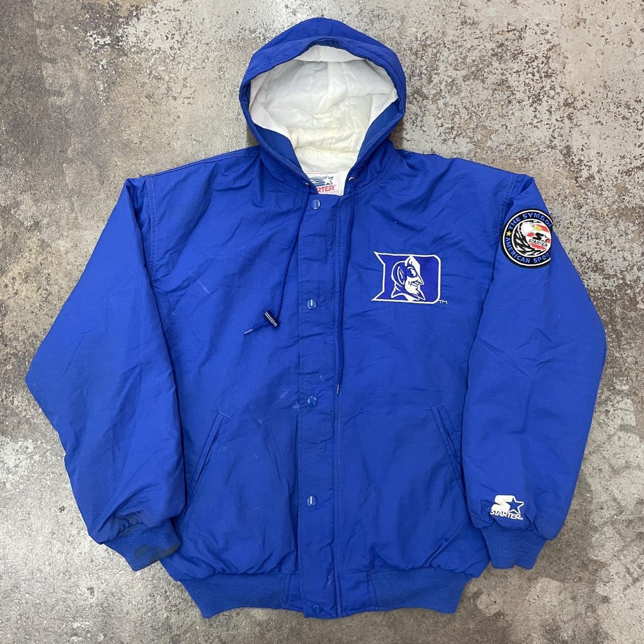 vintage 1990s starter duke university graphic... - Depop