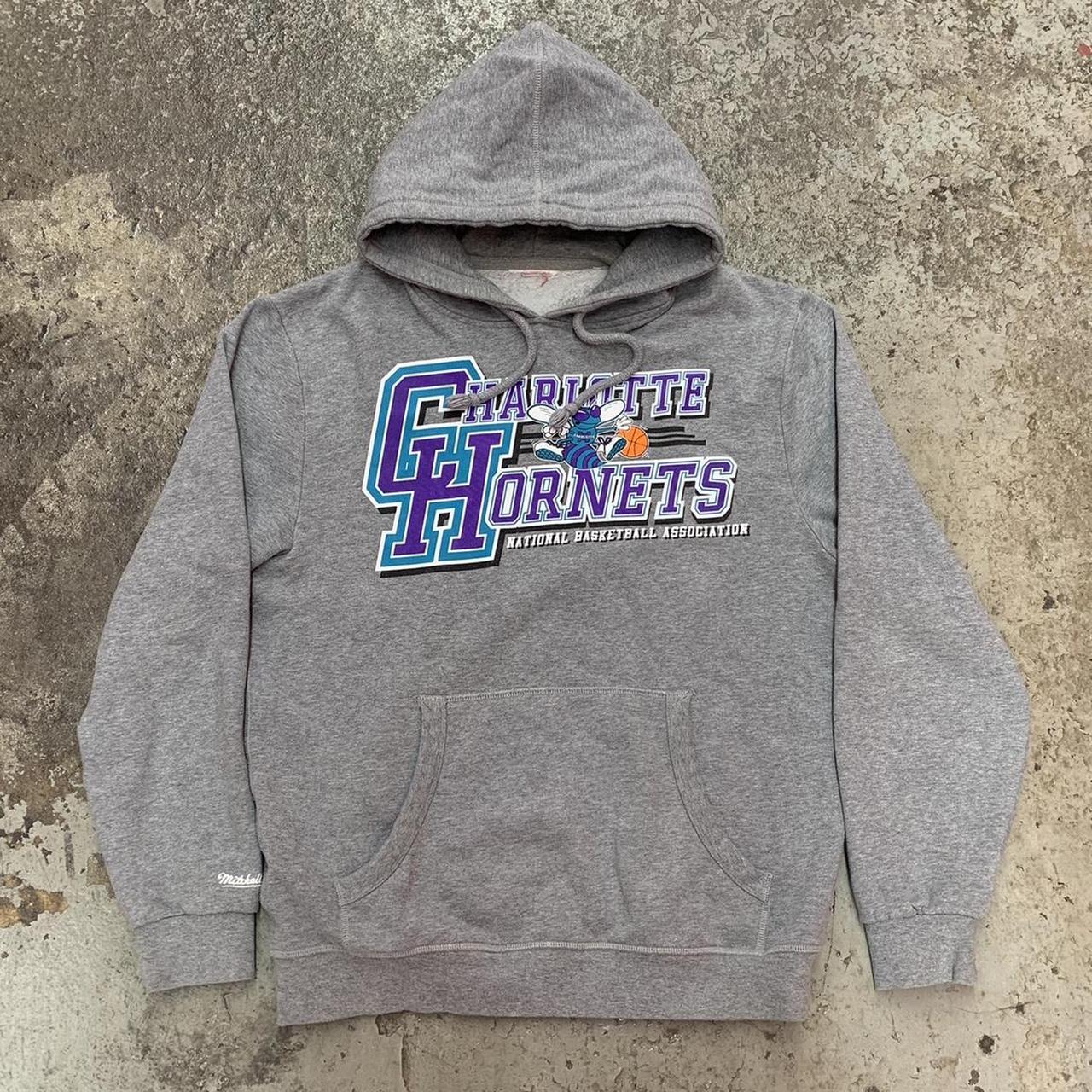 vintage 90s Charlotte hornets nba logo spell out... - Depop