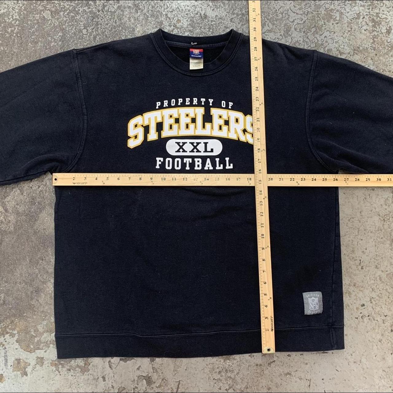 Vintage Pittsburgh Steelers big spell out sweatshirt - Depop