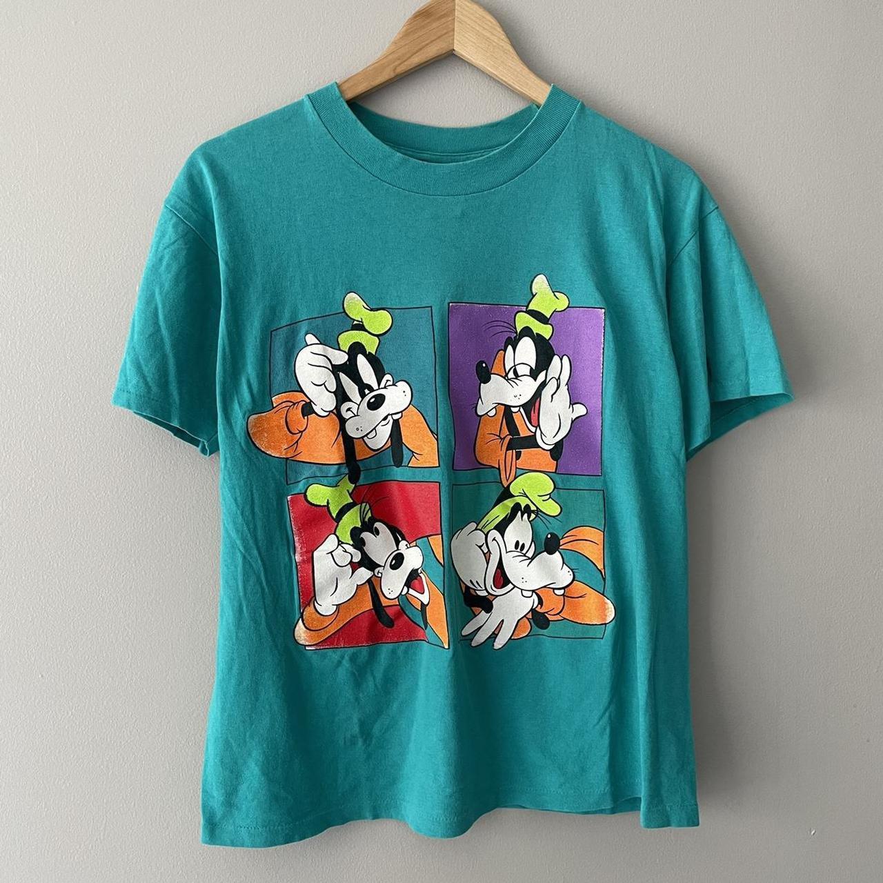 Disney Women's Green T-shirt | Depop