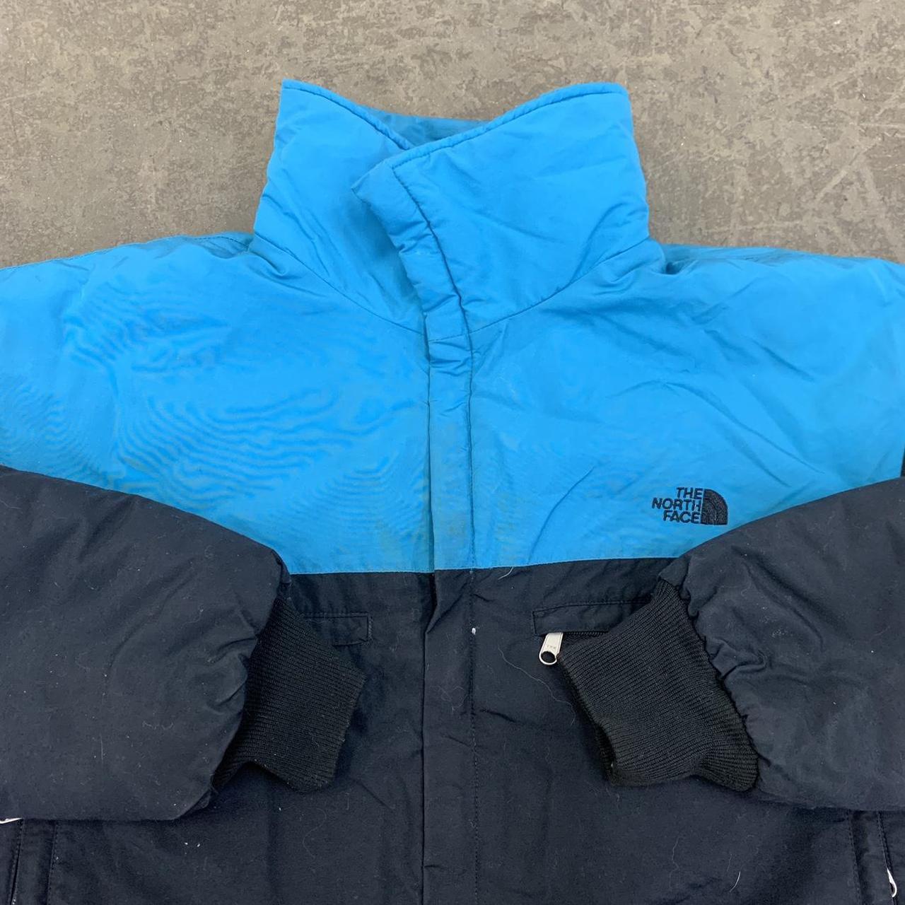 The North Face Men's Blue and Black Jacket | Depop