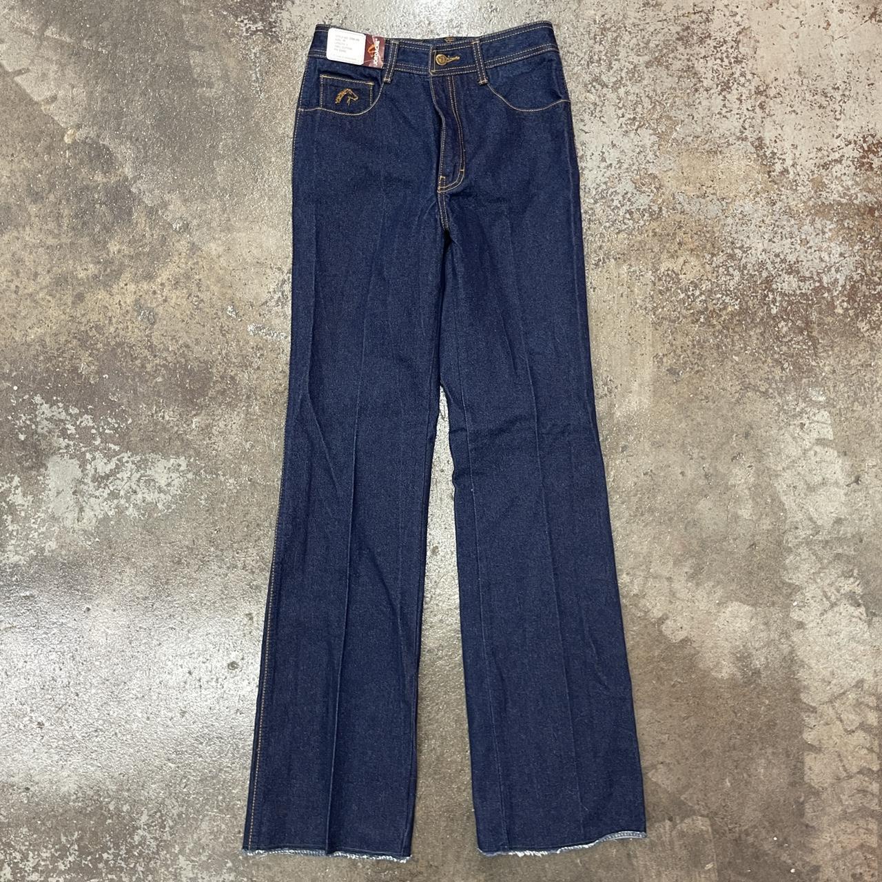 vintage jordache dark wash deadstock with tags... - Depop