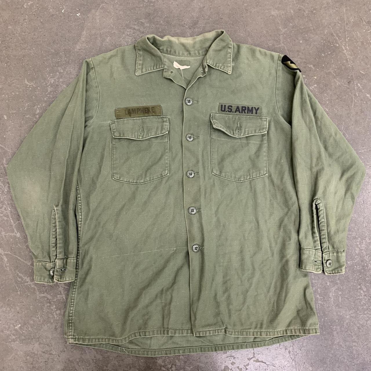 vintage 80s US Army military surplus work utility... - Depop