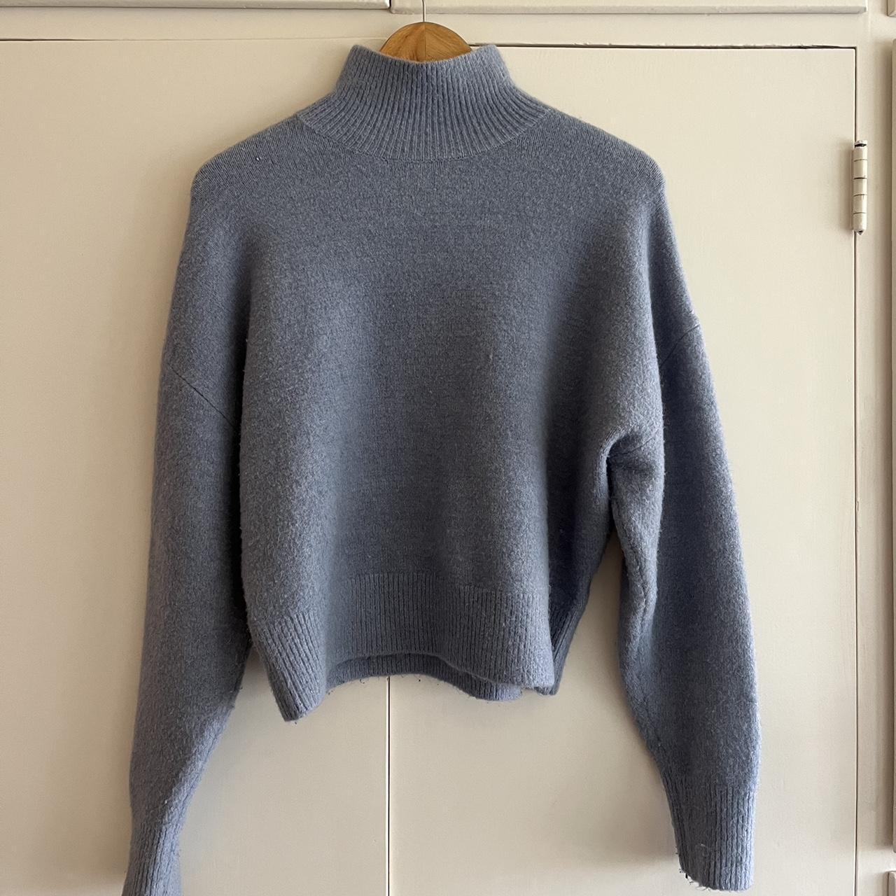 periwinkle blue sweater - Depop