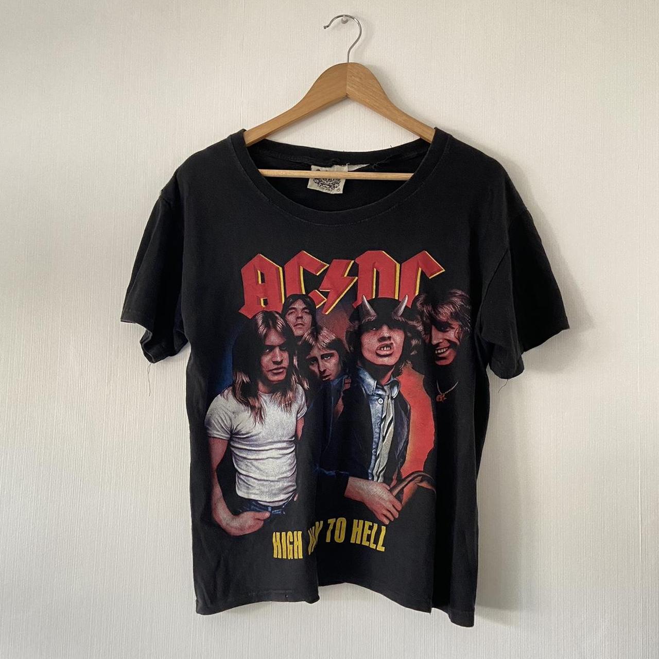 AC/DC highway to hell graphic tee Size: medium... - Depop