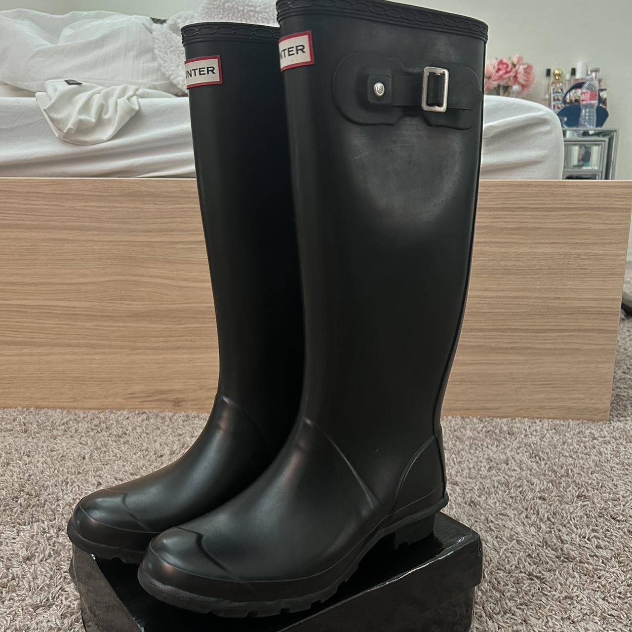 hunter rain boots ️ - Depop