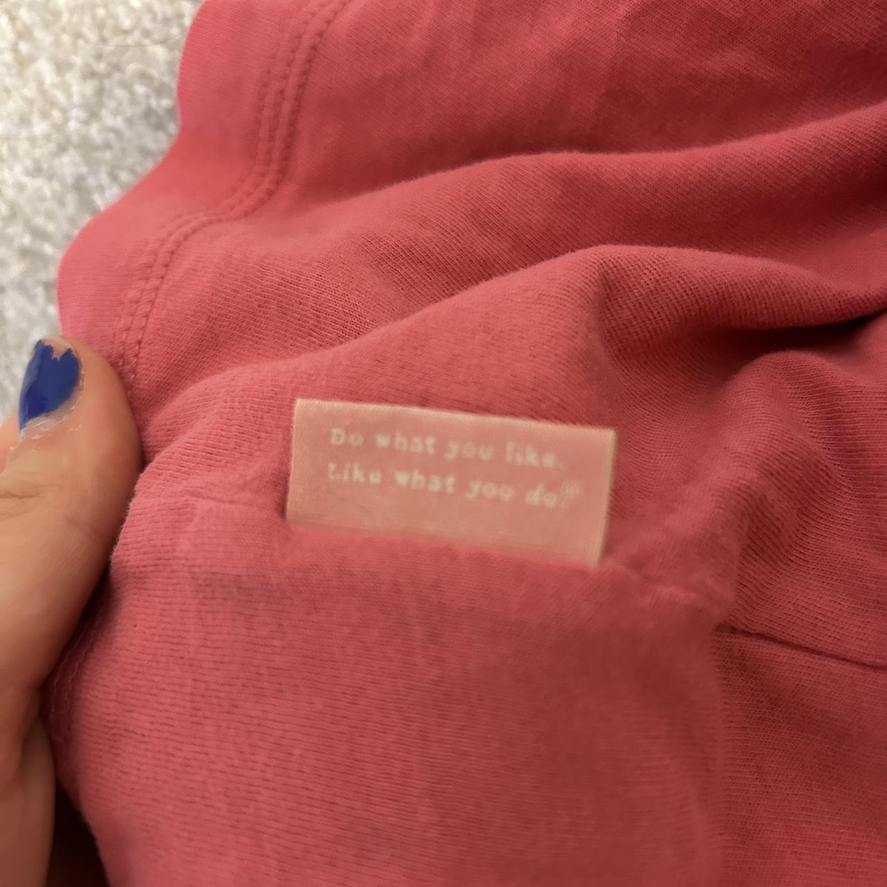 Life is good graphic tee Pink tee Size XL Super soft Depop