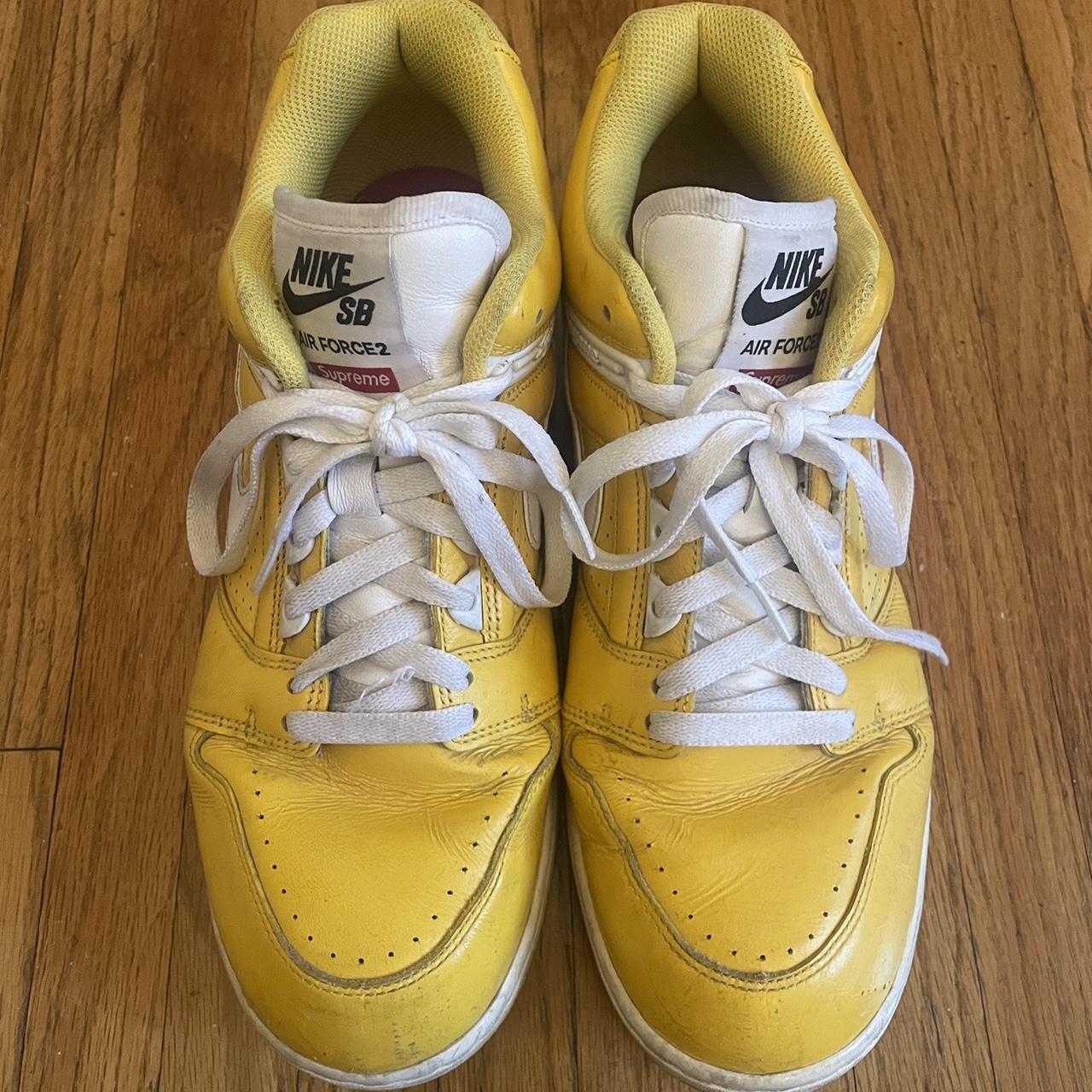 Nike Supreme x Air Force 2 'Yellow