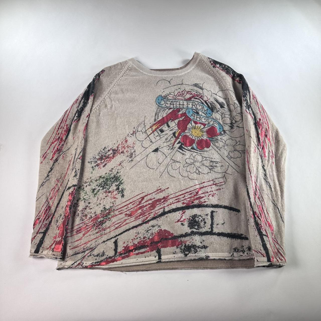 Ed Hardy Sweater Depop