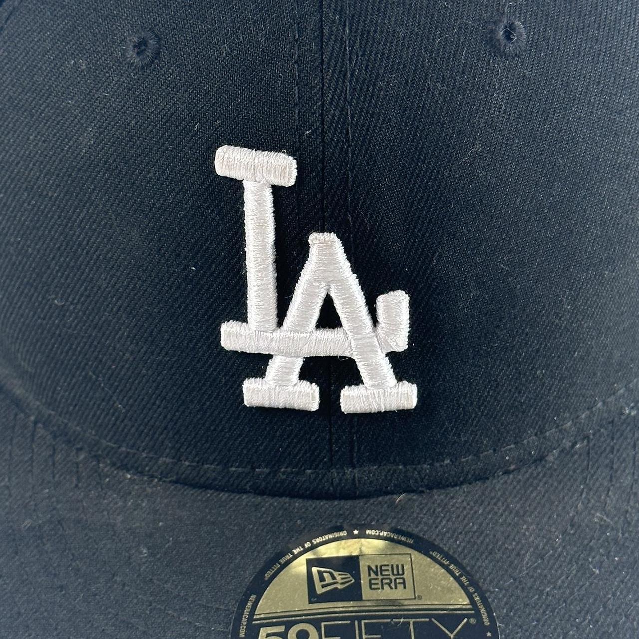 Dodgers Fitted Cap 7 3/8 #baseball #hat #dodgers - Depop