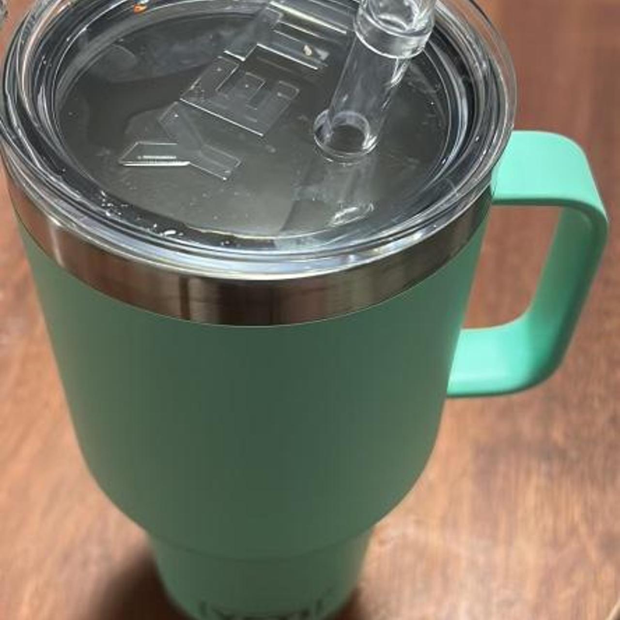 Yeti Waterbottle 35 OZ (1 Litre) yeti Straw mug 8... - Depop