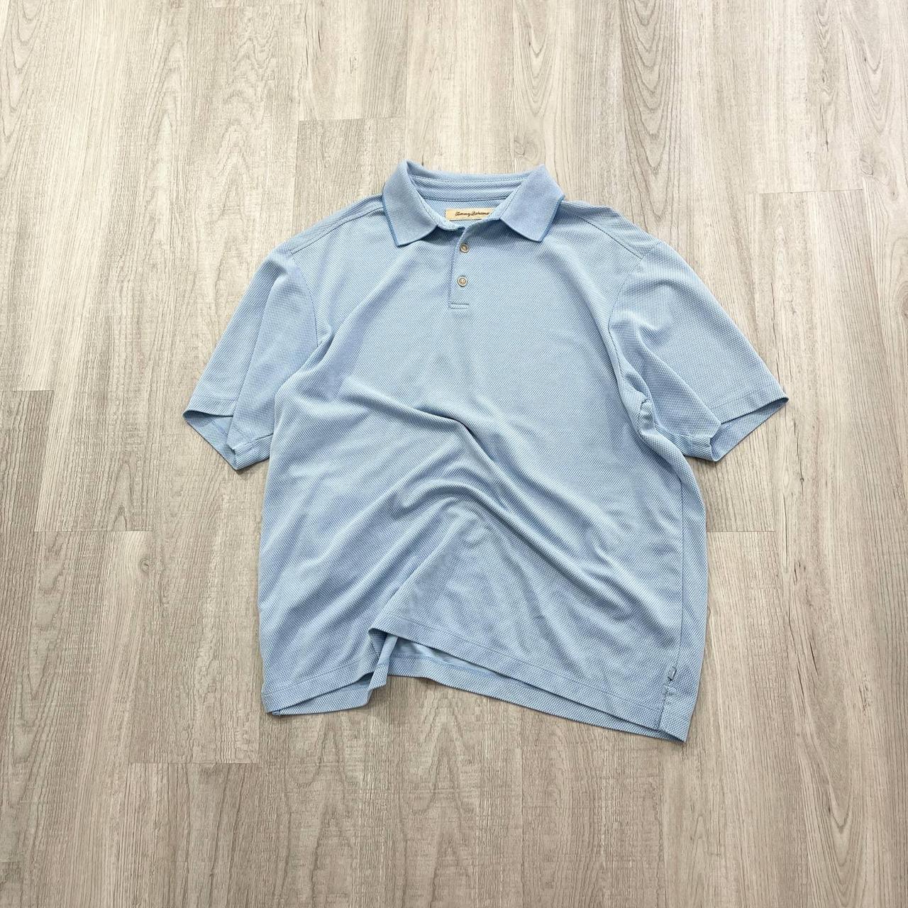 Tommy Bahama Men's Blue Polo-shirts | Depop