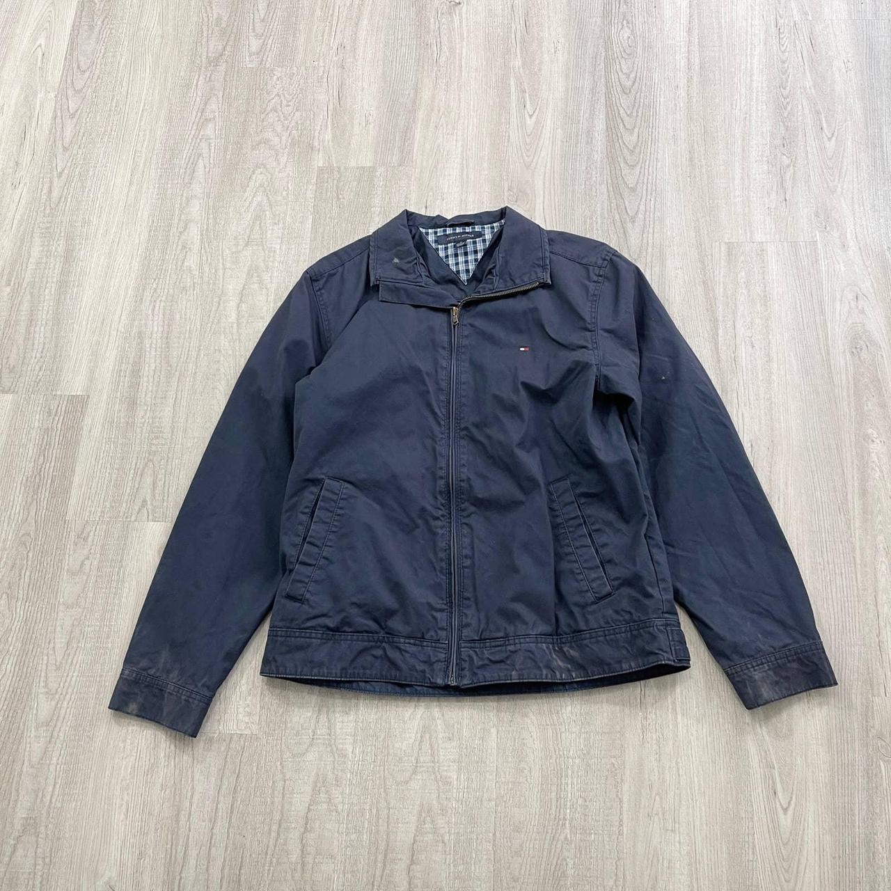 Tommy Hilfiger Men's Blue Jacket | Depop