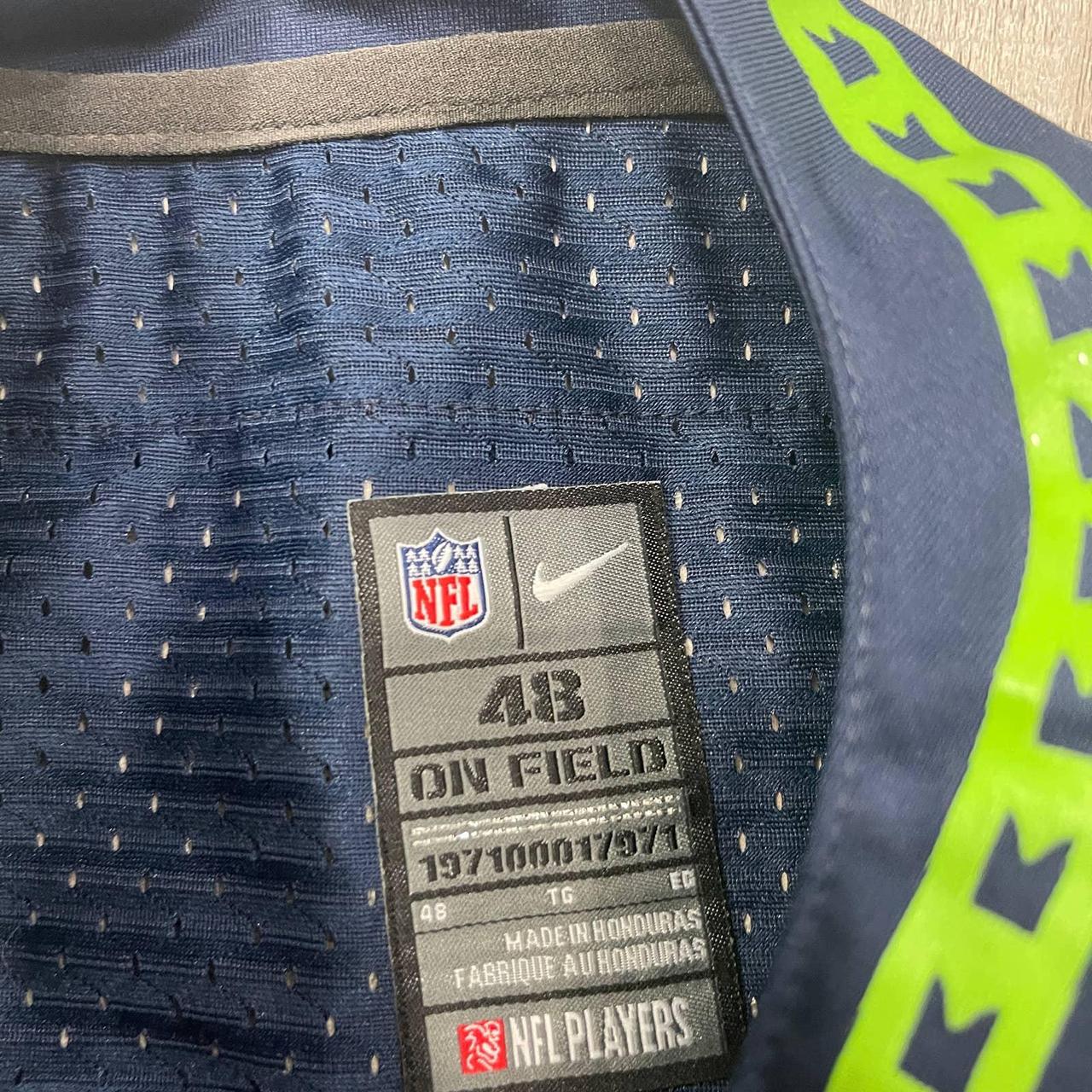 NIKE Seattle Seahawks Russell Wilson NFL Football - Depop