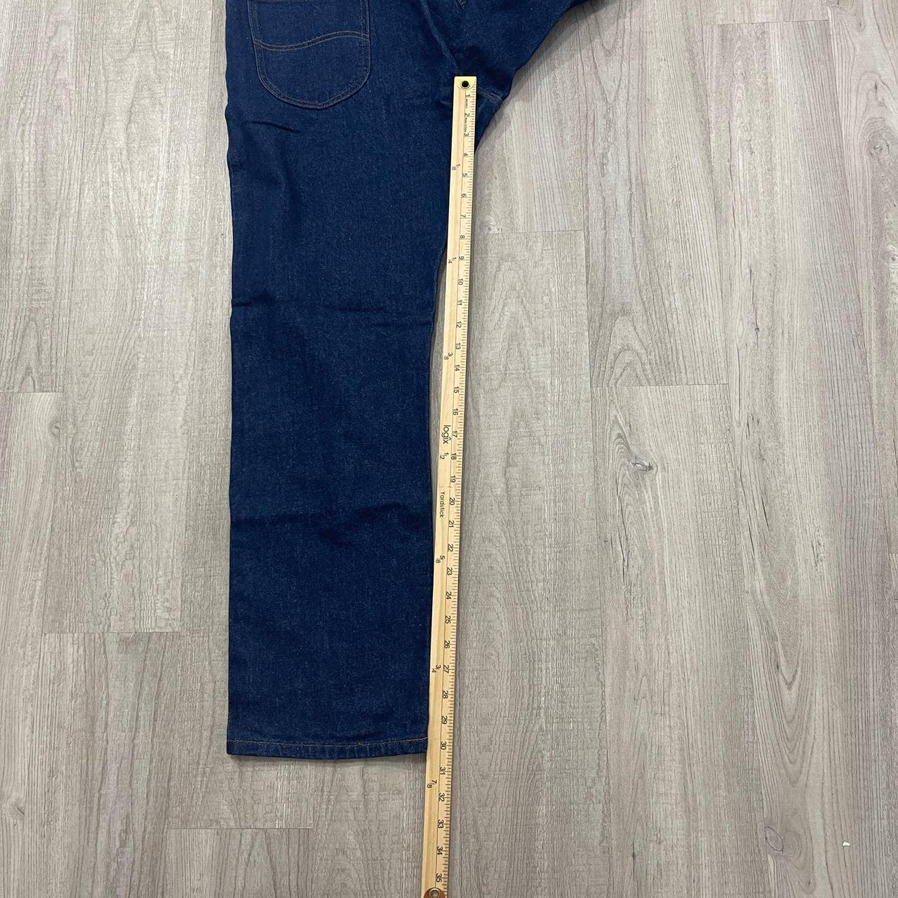 VINTAGE 80s NWT Lee 200-0189 Dark Wash Denim Jean...