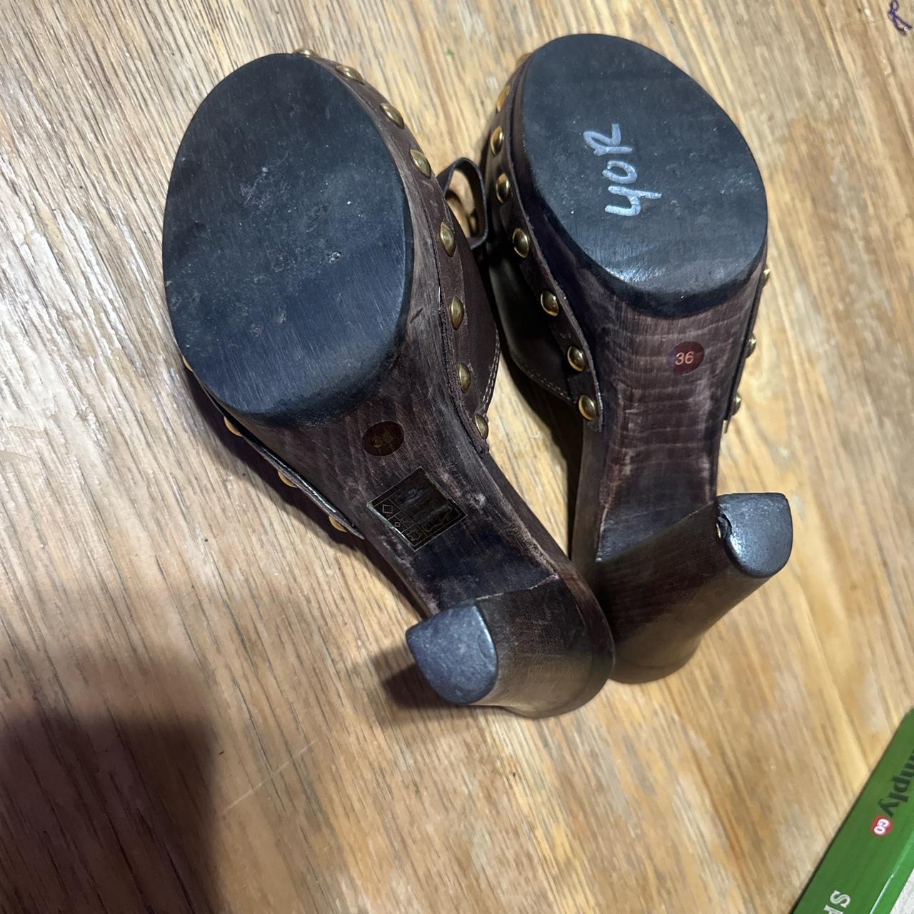 Miu Miu Women's Clogs - Brown - US 5.5 – MIU MIU … - image 6