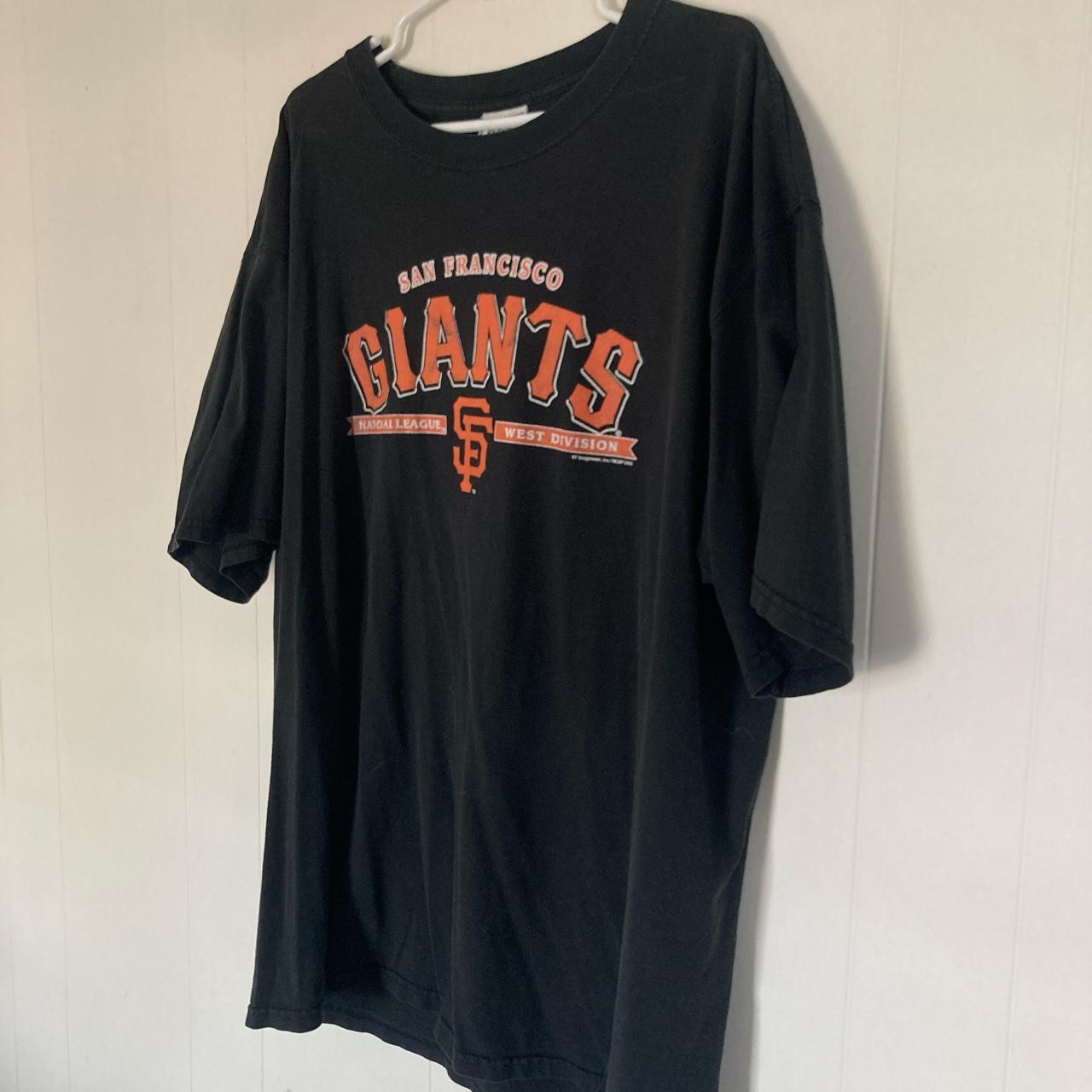 Vintage SF Giants Youth/Womans Jersey 19in pit to - Depop