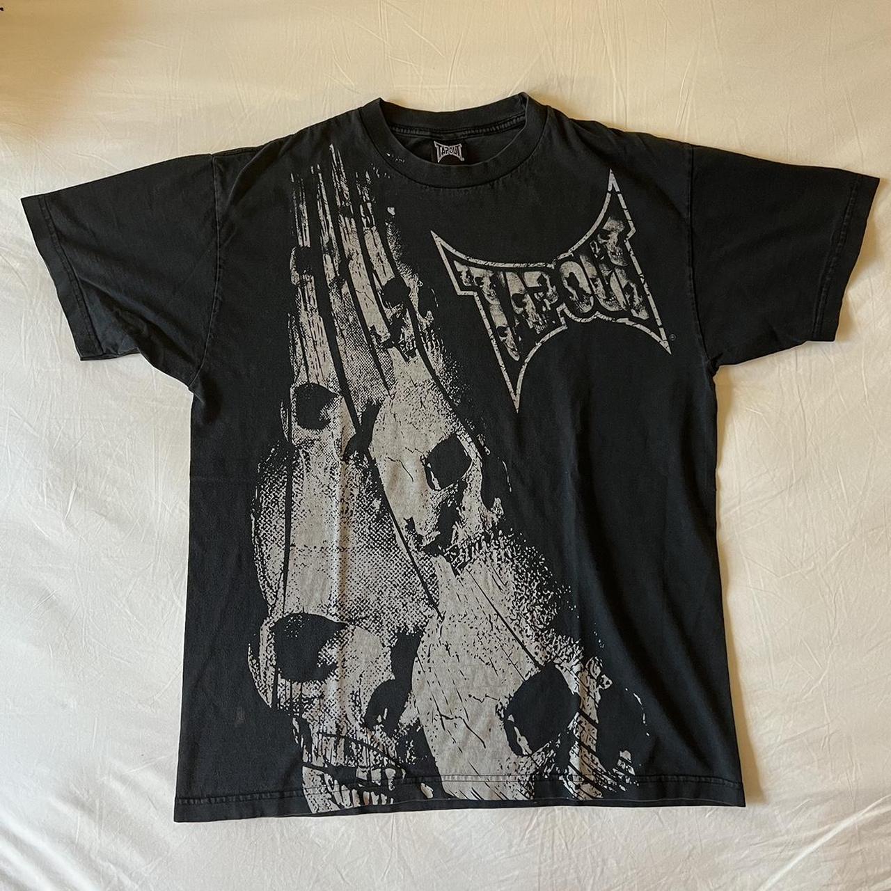 Vintage Tapout Skull Shirt This is a rare vintage... - Depop