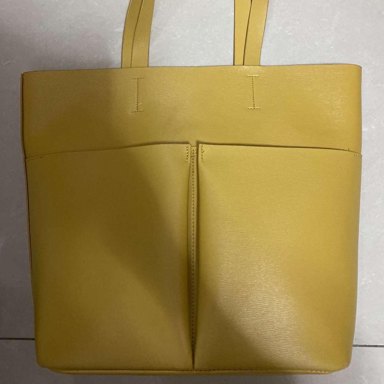 Neiman marcus sales yellow tote