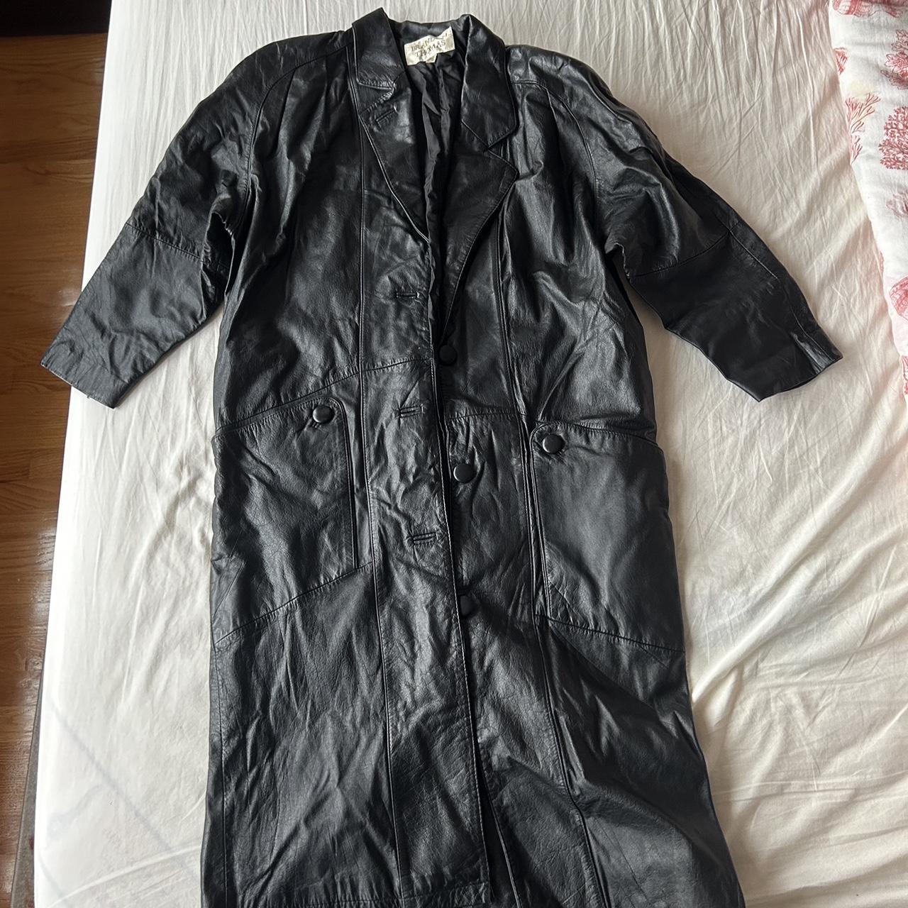 Leather trench coat From the early 2000’s