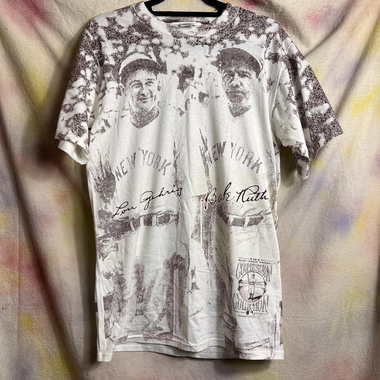 Nike Vintage Babe Ruth League T-shirt Mens Size XL Baseball 